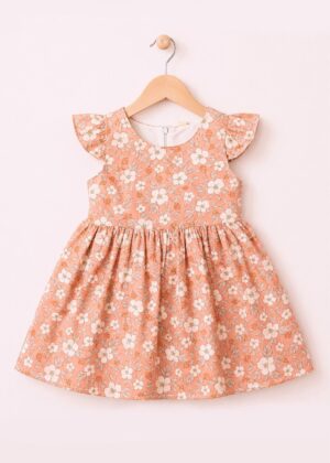 Peach Blossom Frock