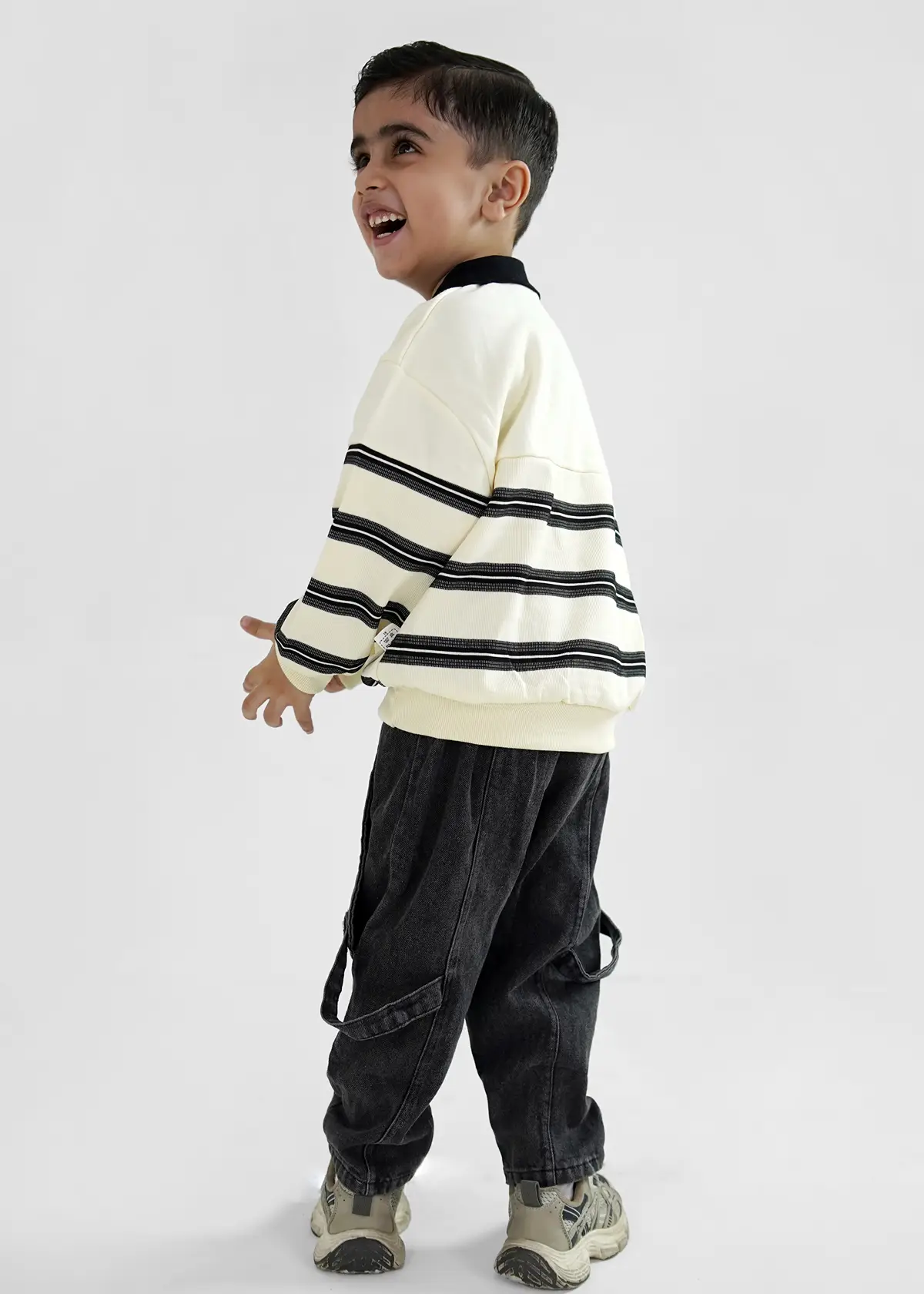 classic striped polo coord 2