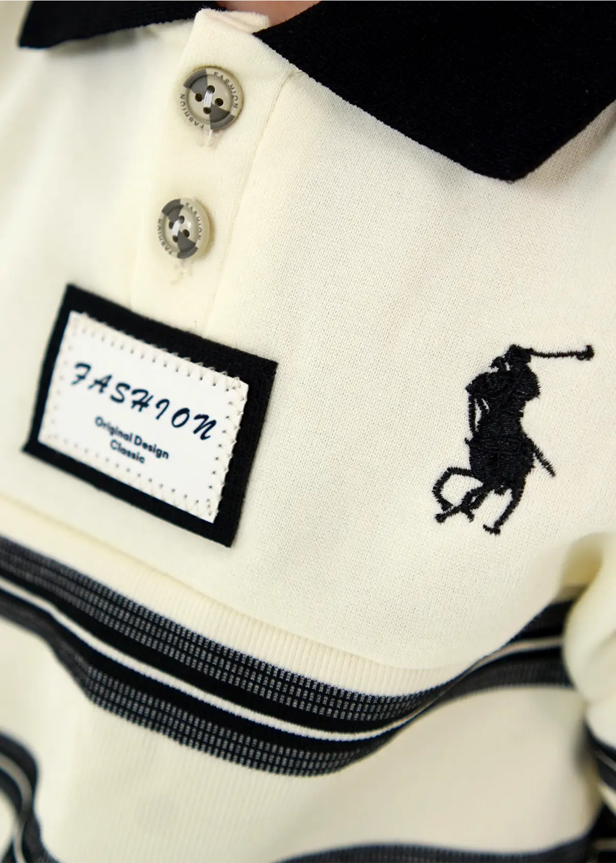 classic striped polo coord 6