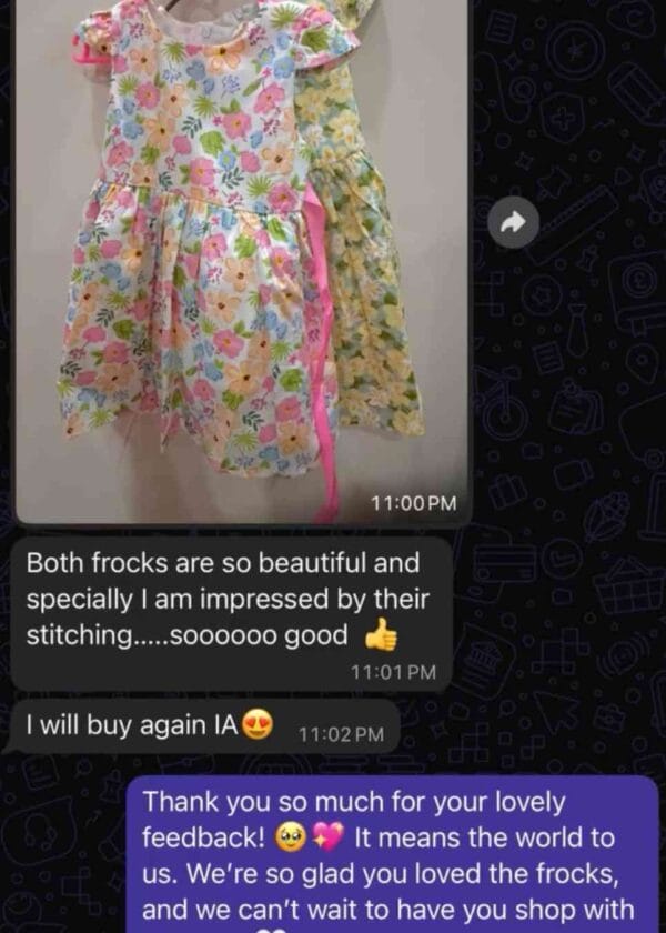 Message from a Kuku Kids customer