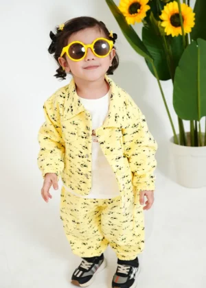 premium floral jacket set 3pc 2
