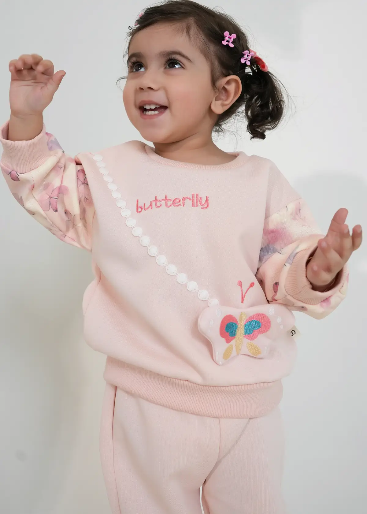 pretty pink butterfly coord 12