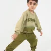 strong vibes cargo set olive 1