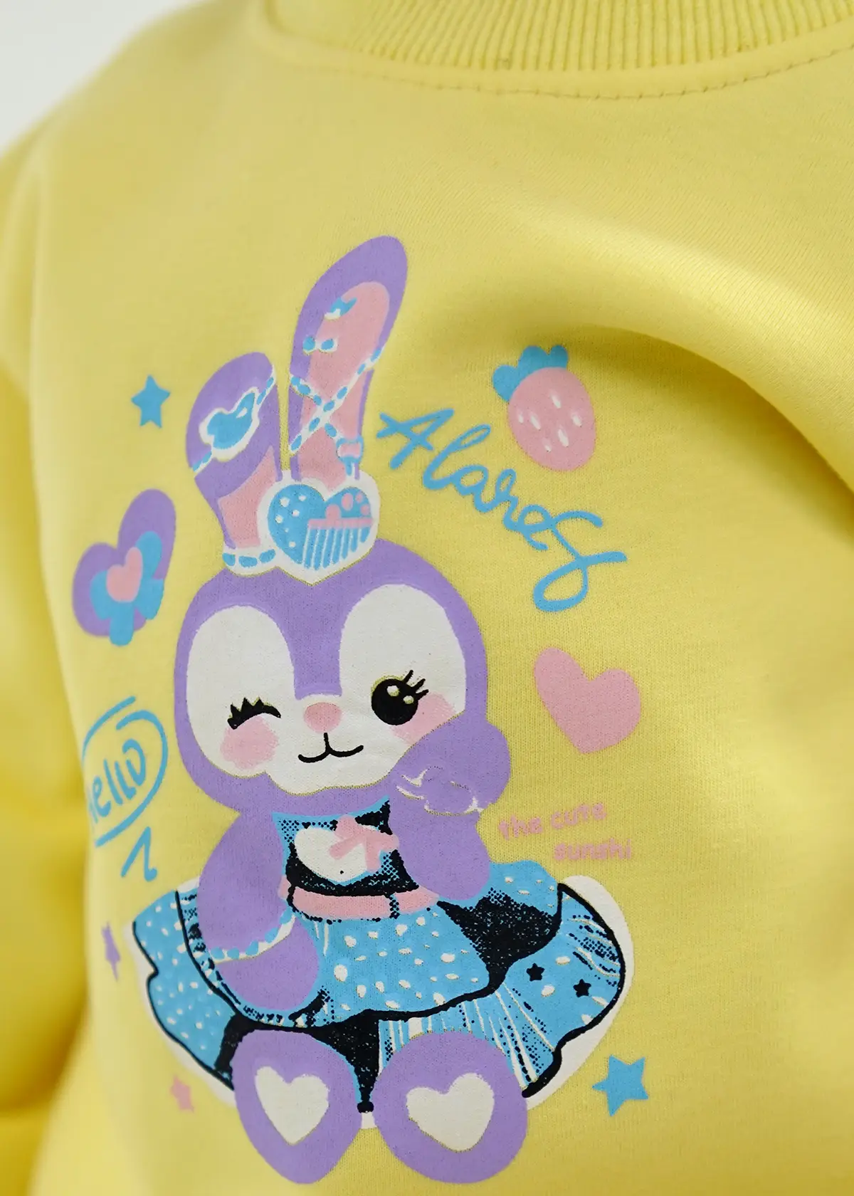 stylish bunny coord yellow 5